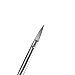 Rubis Sauro Stainless Steel Nail Scissors for Precise Toenails, 1F007, Made in Switzerland, Silver