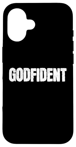 Godfident �N���X�`���� �M�� �_�ւ̐M�� �@������ �X�}�z�P�[�X iPhone 16 �p