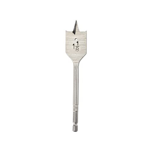 1-1/8 in. x 6 in. Long Spade Bit/Paddle Bit/Wood Bit (20 Bits) by X1 Tools