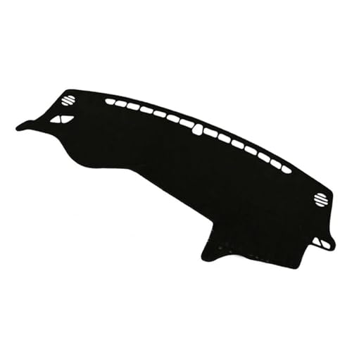 Housse de Tableau de Bord pour Kia Optima 2011-2015 Tapis en Polyester Noir Premium LHD