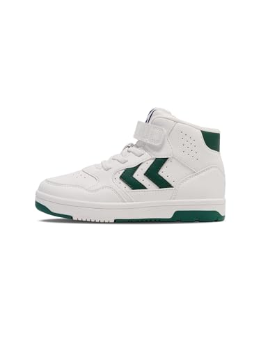 HUMMEL Camden HIGH JR Sneaker, White/Blue, 27 EU