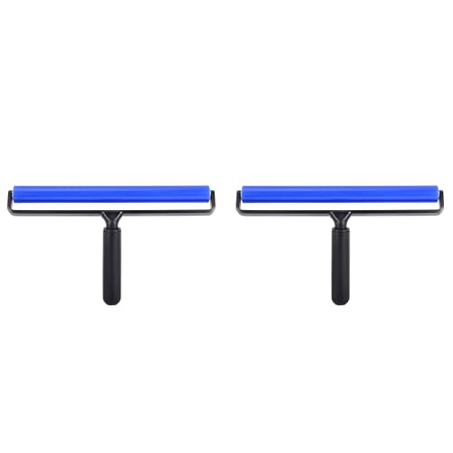 Rouleau silicone 12 pouces antistatique de collage souple en lot de 2 pièces pour automobile