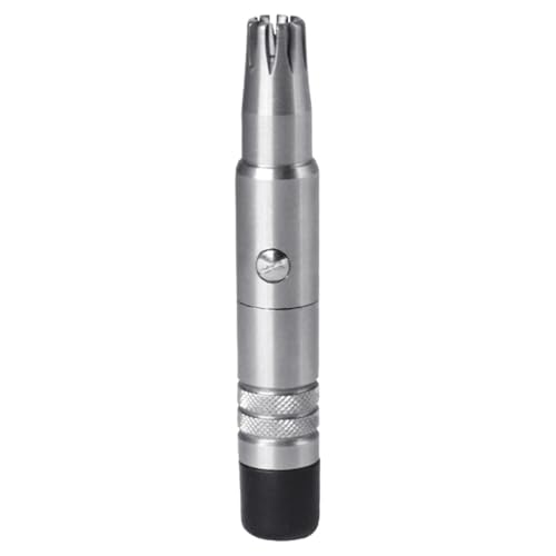 PACKOVE 1pièce Tondeuse À Poils De Nez Manuelle Inoxydable Coupe Précise Et Sécurisée Pour Hommes Et Femmes Nettoyage Facile