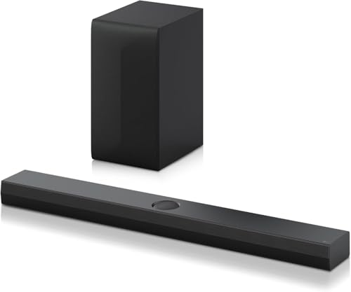 LG S70TY - Barra de Sonido Inteligente, 400W, 3.1.1 Canales, Sonido Envolvente Dolby Atmos y DTS, Amplia Conectividad, Bluetooth, USB, Entrada Óptica, Negro