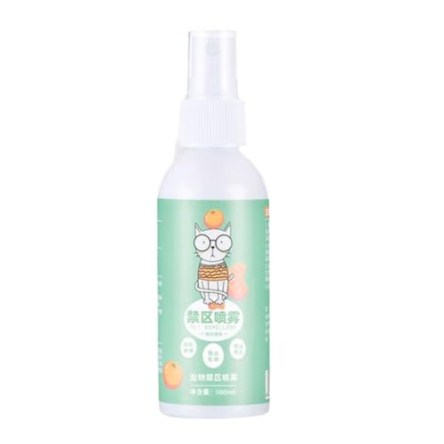 Spray repelente de 100 ml para interiores, espray de arañazos para arañazos, alfombras y sofás,
