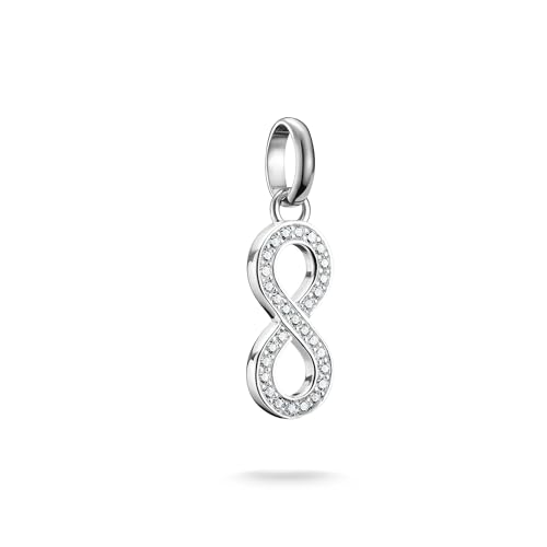 Thomas Sabo Charm Club Connect CC1284-051-14 925 Sterling Silver Infinity Pendant with Stones