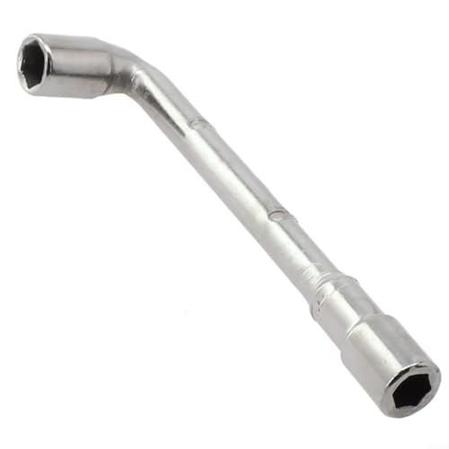 Juego de llaves hexagonales en forma de L de 6 mm y 7 mm, herramienta de manga para mantenimiento y reparación de 3 boquillas (6 mm)