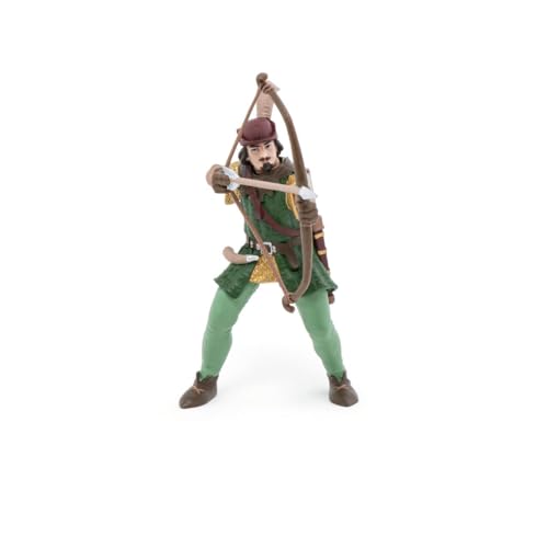 Papo - Standing Robin Hood - Realistic Figurine - for Ages 3+ - Medieval Fantasy Collection - Hand Painted - Highly Detailed - Durable and Educational...
