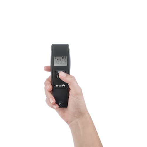 Termómetro Microlife NC 150 BT validado clínicamente y con guía luminosa de distancia 5
