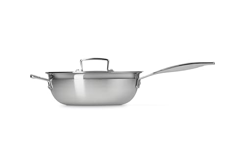 Image of Le Creuset Stainless Steel Classic 3-Ply Chef's Pan, 3.5qt