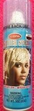 Blue Sparkle Glitter Temporary Hair Color 3 oz. - Spray on -- Wash Out! by Goodmark