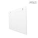 Deflecto A4 Landscape Wall Sign Holder - A4 Sign Holder - A4 Wall Mounted Document Holder - Poster Holder - Advertising Board Wall Display - Wall Mounted Letter Board Sign - Wall Message Board
