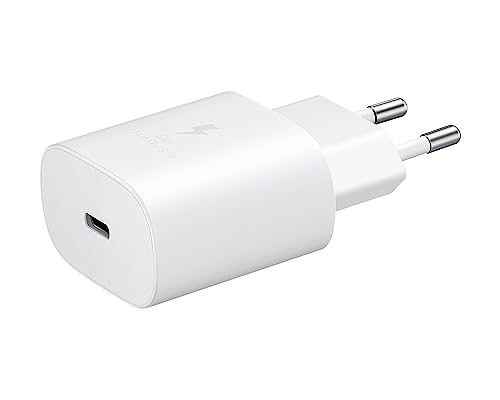 Image of Zybux Original 25W Samsung Type-C Super Fast Pd Charger Adapter,Bis Certified,Compatible For (Samsung Galaxy F34 5G,M34 5G,M14 5G,F14 5G,A14 5G,A34 5G,F54 5G,A34 5G),White 1Pc