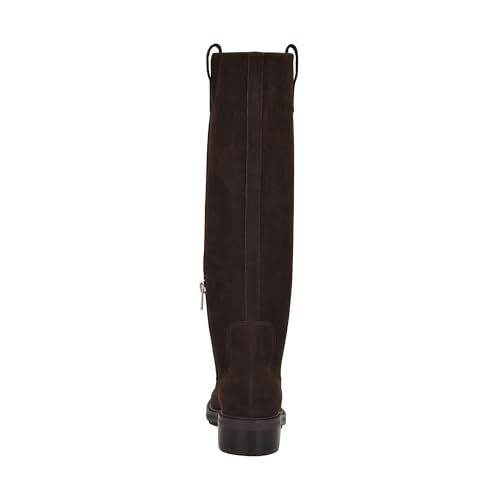 Calvin Klein Women's Pauline Boot, Dark Brown Suede 201, 7.5 - image 4