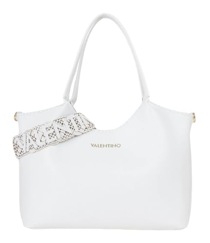 Valentino sac à épaule Aleksandra, l'excellence du design shopper blanc crème