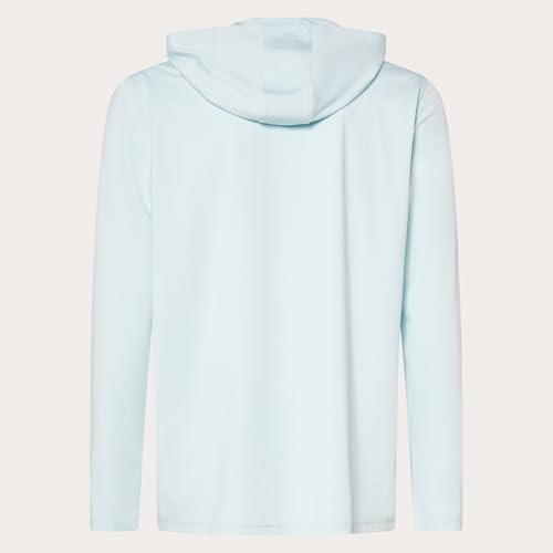 Oakley Men's Standard Rainbow Recycled Hooded Rashguard, Frost3