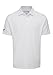 Stuburt Kestrel Men's Golf Classic Fit Short Sleeve Polo Shirt, White, Large