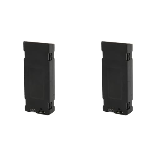 Drone Battery 3.7V 1800mah, 2 Packs Li-ion Replacement for E88 E88PRO E525 E99PRO P1 P5PRO K3 S1 P8 RC Quadcopter Flight Power
