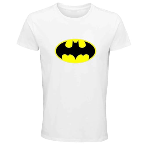 Batman Unisex Printed T-Shirt White