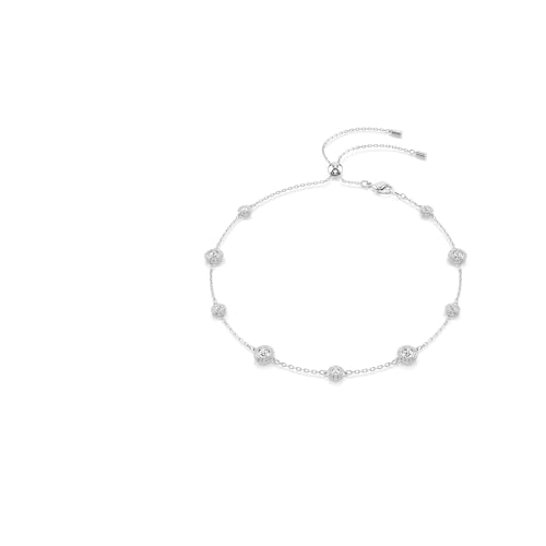 Swarovski UNA:NECKLACE DOUBLE SIDE CRE/RHS