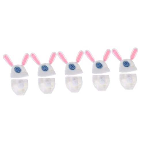 GALPADA 5 Juegos Traje De Primer Cumpleaños Niña Disfraz De Zanahoria Bebé Disfraz De Zanahoria Niños Manta De Balon De Futbol Disfraz De Conejo Sombrero Blanco Hilo Bebita Recién Nacido