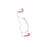 lopituwe Angelrutenhalterung mit verstellbarem Griff, rutschfestem, robustem Metall – ideal zum Floßbau. EIN tolles Geschenk für Angler. Outdoor Sportausrüstung, Wassertropfenrad, 23 x 4 x 8 cm