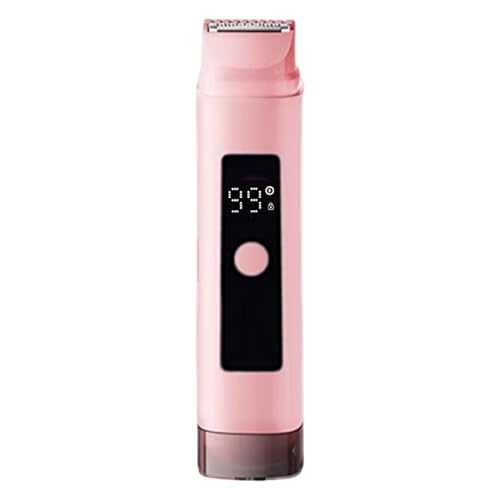 Tondeuse bikini électrique pour femmes avec 2 têtes rasoir portable