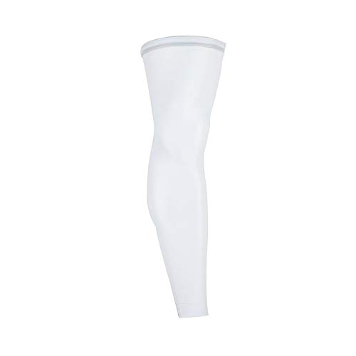 Anty UV Unisex Kompresyjny Rękaw Nogawki Oddychające Kolarstwo Legginsy Sportowe Bieganie Kemping(Noir,XL)