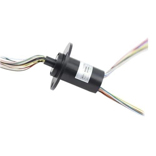 Anneau collecteur conducteur 24 voies anti-torsion câble diamètre 15.5mm