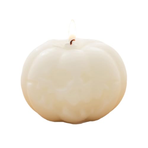 Vela En Forma De Calabaza - Vela De Aromaterapia De Halloween | Fragante Para Dormitorio, Centro De Mesa De Acción De Gracias, Comedor De Otoño Y Decoración Festiva Para El Hogar