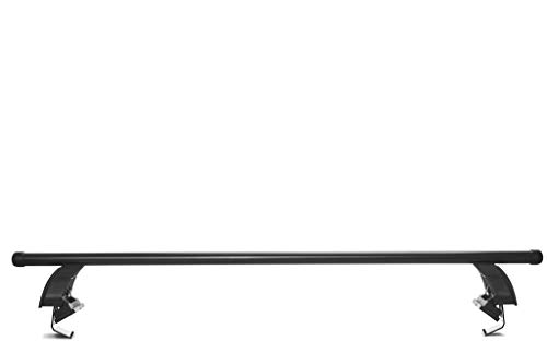 Summit SUP-036 Premium Multi Fit Roof Bars, Black Steel, Set of 2