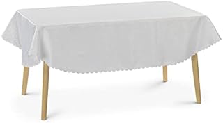 JEMIDI tablecloth ornaments silk gloss noble table cover tablecloth 31 sizes and 7 colours Campagne Oval 130x220