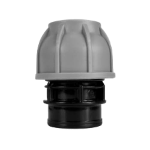 Image of 32mm MDPE Straight Compression Coupling to 3/4" BSP Female, PN10