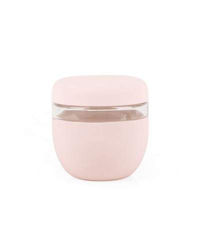 W&P Seal Tight Plastic Lunch Bowl Container w/Lid | Blush 24 Ounces | Leak & Spill Proof, Soup & Stew Food Storage, Meal Prep, Airtight, Microwave and Dishwasher Safe, BPA-Free Plastic