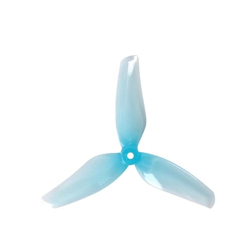 4ペア (4CW+4CCW) ハリケーン 2009-3 2X0.9X3 3ブレード PC プロペラ FPV フリースタイル 2インチ 屋内ドローン 1002 1102 交換部品(4Pairs Gray)