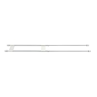 Camco 17" RV Cupboard Bars - 3 Pack, Holds Food And Drinks In Place