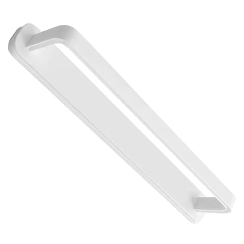 TIDTALEO toallero Colgador de Toallas Soporte de Toallas Estante de Pared Decorativo decoración Transparente Soporte para Toallas de Papel montado Anillo de Toalla Autoadhesivo AbS