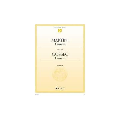 Gavotte D Major / Gavotte: piano.