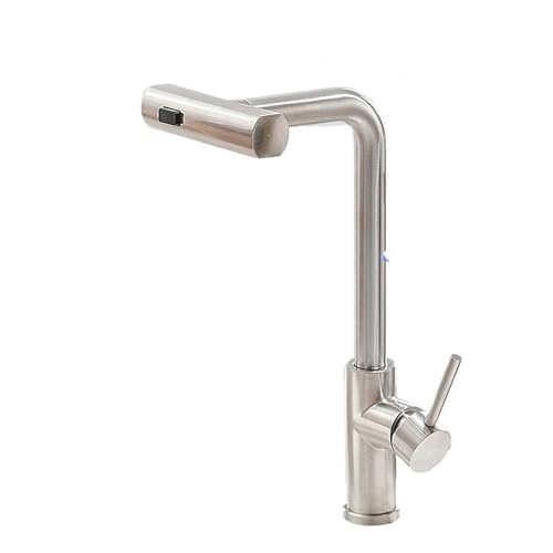 Mezclador extraíble de agua caliente y fría con sensor táctil y diseño en cascada 2