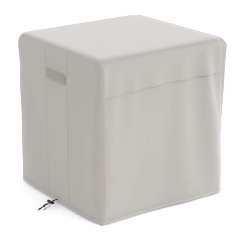 Mr. Cover 30Inch Square Fire Pit Cover, Fits For 28-30 Inch Fire Table, Sturdy & Waterproof, Beige (30L X 30W X 32H Inches) #TOP15