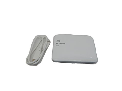 Image of WD 1TB White My Passport Ultra Portable External Hard Drive - USB 3.0 - WDBGPU0010BWT-NESN