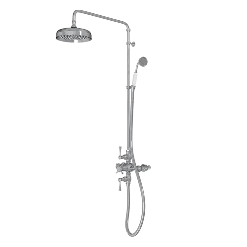 Image of Abbey 10 x 22 Shower Faucet Set with Handshower, Chrome