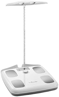 InBody Dial H20 Smart Full Body Composition Analyzer Scale - BMI, Body Fat, Muscle Mass - Bluetooth Connected - White