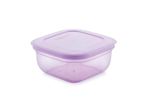 Image of Mastercook Airtight Square Food Storage Containers Set of 5, Lavender