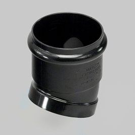 Coude pluvial Marley 68 mm rne252 ajuste l'évacuation d'eau le long de la façade