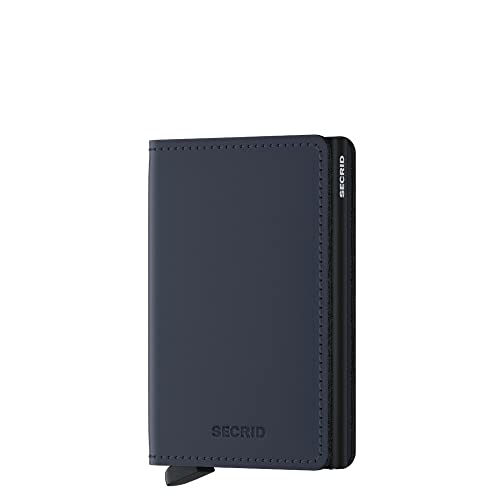 Secrid Slimwallet Nightblue Talla Única Unisex Adultos