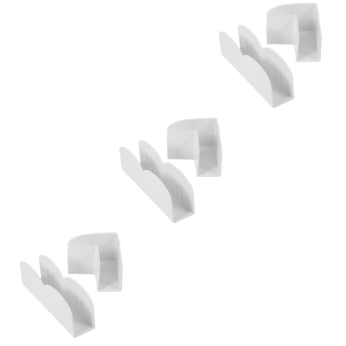 MOBUTOFU 6 Pcs フェンス クリップ Plip Playpen Pen Playpen アクセサリー プラスチック Playpen スタビライザー 安定化