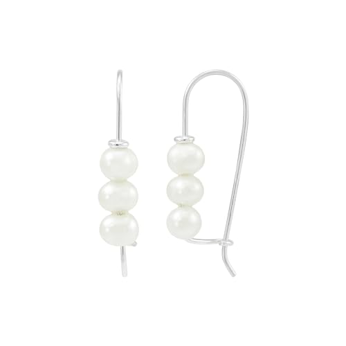 Silpada 'Dots of Joy' Freshwater Cultured Pearl Drop Earrings in Sterling Silver2