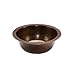 Premier Copper Products 14"""" Round Hammered Copper Bar Sink W/ 2"""" Drain Opening""