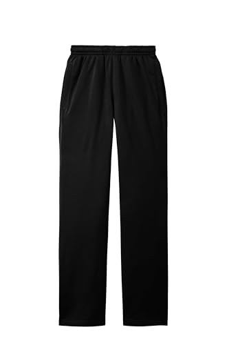 SPORT-TEK Unisex Sport-Wick Fleece Pant Black